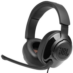 JBL QUANTUM 200 AURICULAR GAMING 3.5MM + SPLITTER BLACK