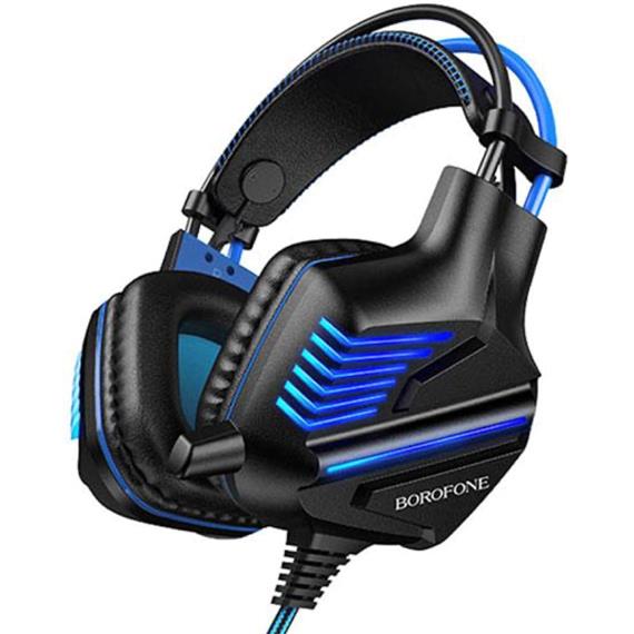 Borofone BO101 Auricular Racing Gaming 3.5mm y USB Azul