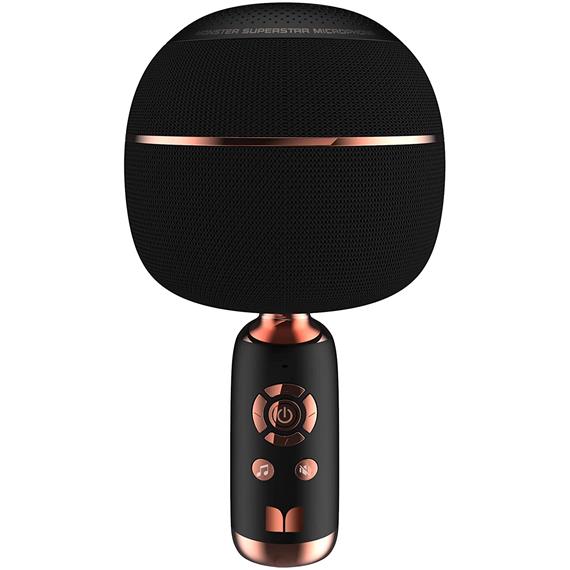 Monster SuperStar M97 Micrófono Karaoke Bluetooth Negro