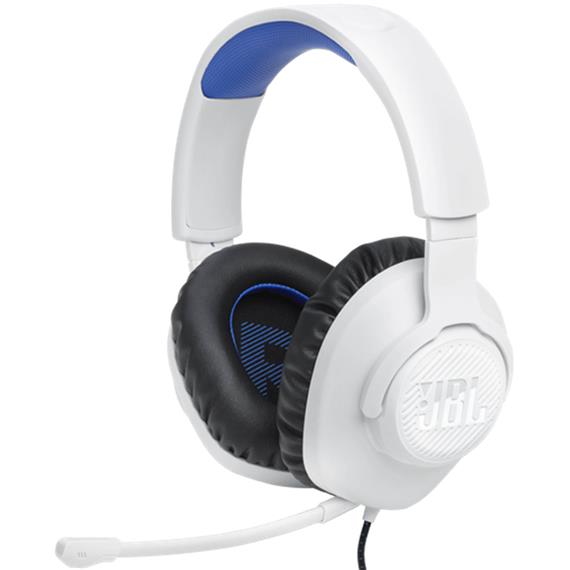 Jbl Quantum 100 Auricular Gaming Playstation Blanco/Azul