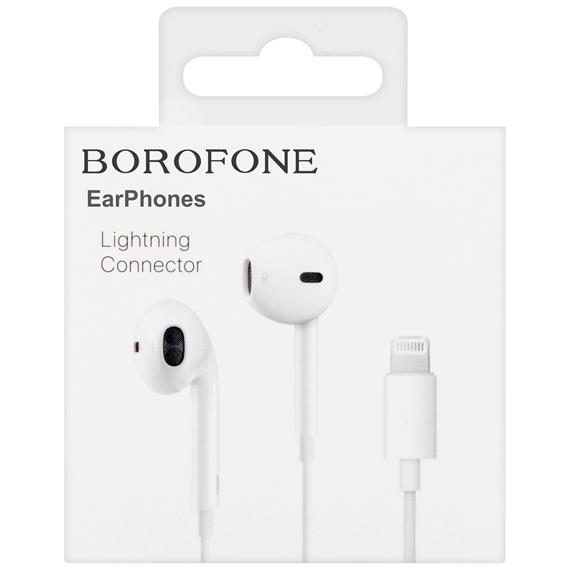 Borofone BDM12 Auricular Lightning certificado