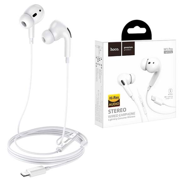 Hoco M1 Pro Auriculares Lightning BT Blanco