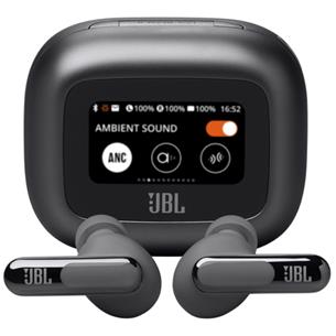 JBL Live Beam 3 Auricular Bluetooth con Cancelación de Ruido y pantalla Negro