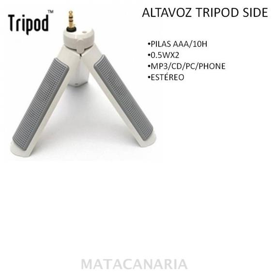 ALTAVOZ TRIPOD SIDE