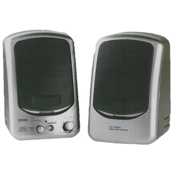 ALTAVOZ ATLAS CD-368 ACTIVO 10W AC/DC PARA PC