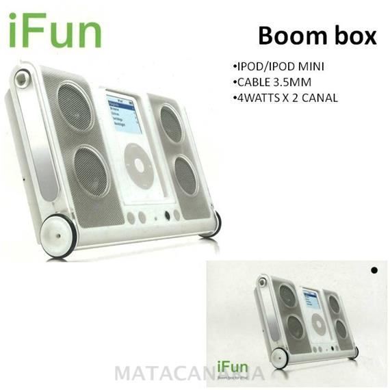 IFUN BOOMBOX ALTAVOZ WHITE