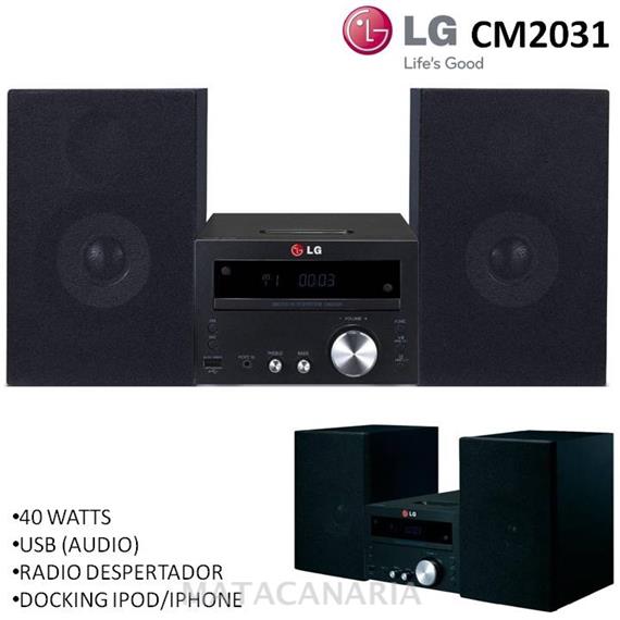 LG CM2031 MICROSISTEMA CD OS