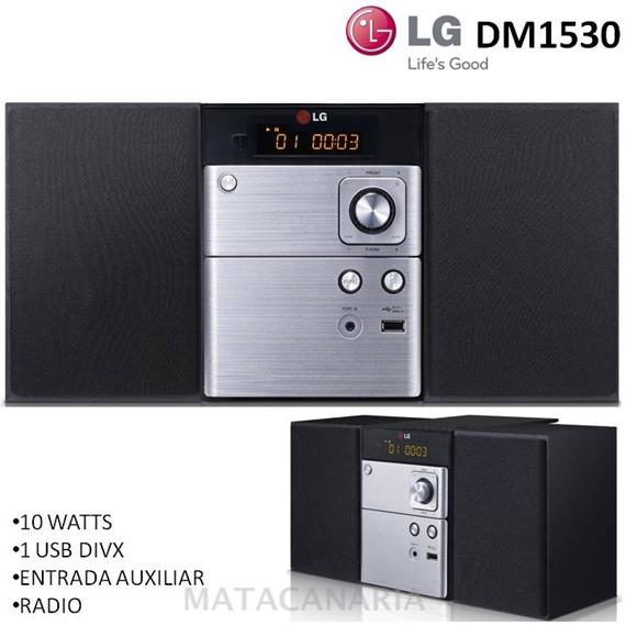 LG DM1530 MICRO CADENA HIFI DVD USB MP3