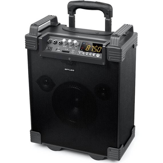 MUSE M-1910T TROLLEY BLUETOOTH / USB / SD / RADIO / KARAOKE / 100W