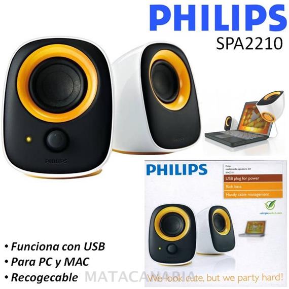 PHILIPS SPA-2210R LOUDS ALTAVOZ