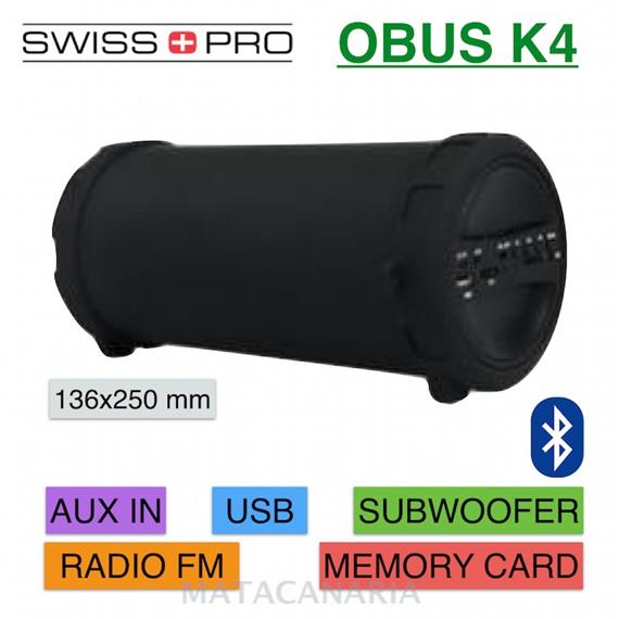 SWISS OBUS K4 PRO ALTAVOZ