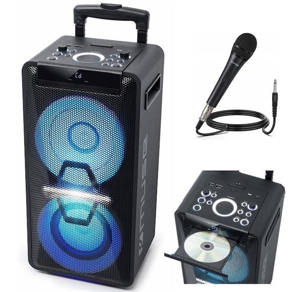 MUSE M-1920DJ ALTAVOZ BLUETOOTH / CD / USB / KARAOKE / 300W