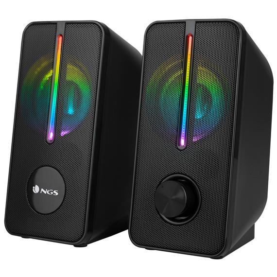 Altavoz NGS GSX-150 iluminación LED con 12W y conexión USB