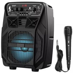 Hoco DS07 Force Altavoz Bluetooth USB 10W Negro