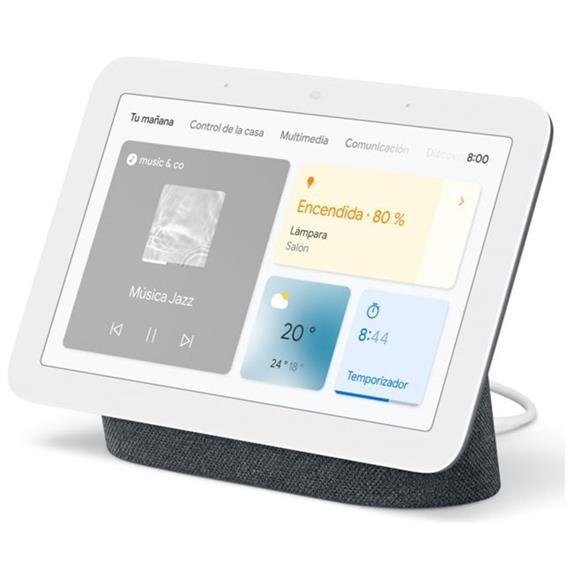 Google Nest Hub 2ª Generación Altavoz Inteligente y Asistente con Pantalla Carbón