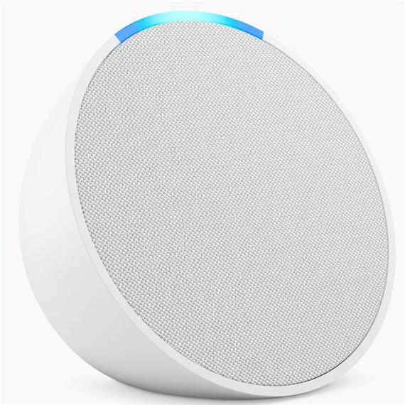 Amazon Echo Pop Altavoz Bluetooth Inteligente Alexa Blanco + Bombilla