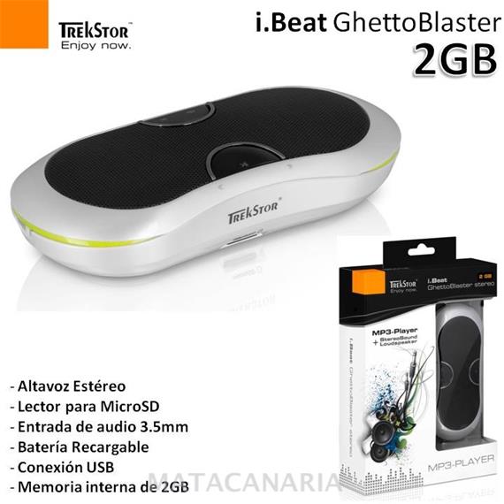 TREKSTOR MP3 IBEAT GHETTO BLASTER