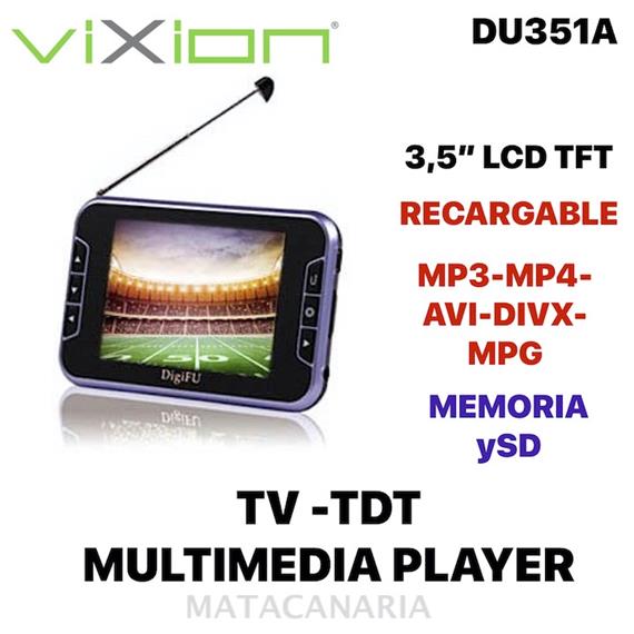 VIXION DU 351A 3.5 MP5 TDT