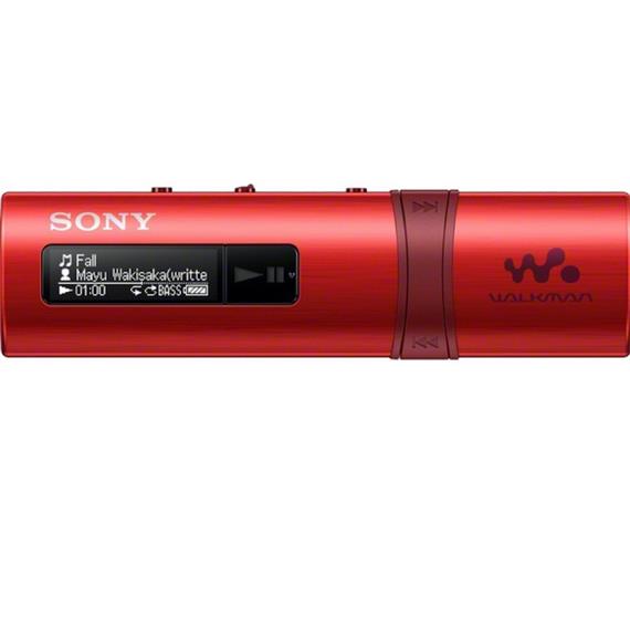 SONY NWZB-183 MP3 4GB CON RADIO ROJO