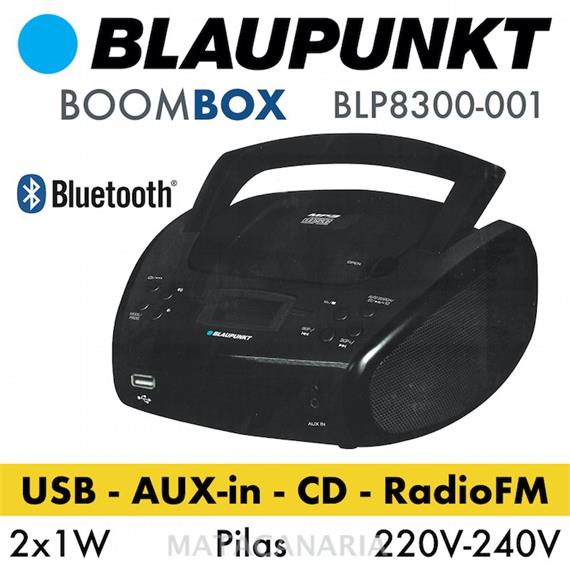 BLAUPUNKT BLP8300-001 BT/CD/USB BLACK