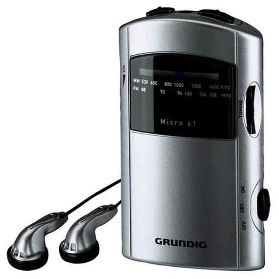 GRUNDIG MICRO 61 RADIO AM/FM PILAS