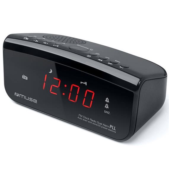 MUSE M-12CR RADIO RELOJ FM