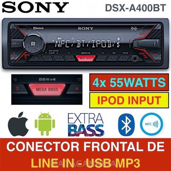 SONY DSXA400 BT MECHLESS AUTORADIO