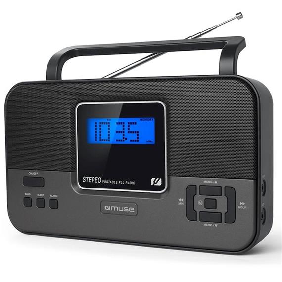 MUSE M-087R RADIO AM/FM DIGITAL PILA Y CORRIENTE