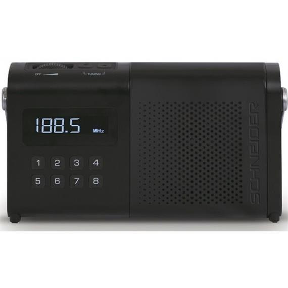 SCHNEIDER SC170ACLBLK RADIO MOVIMO BLACK