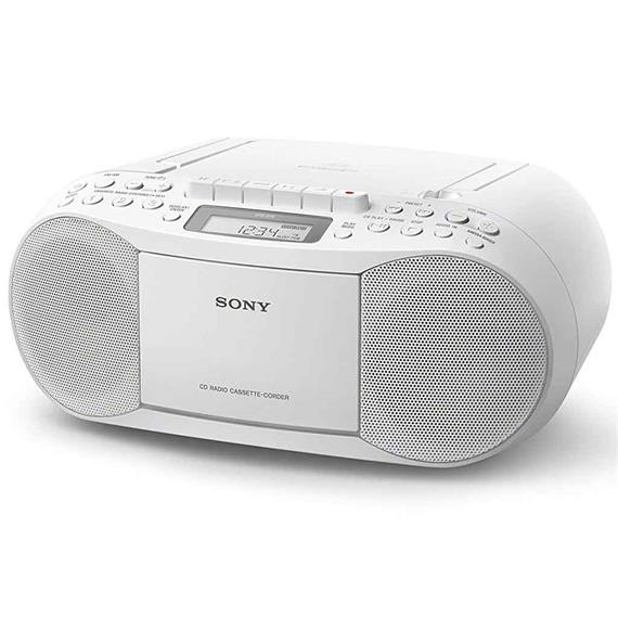 SONY CFD S70 RADIO CD CASSETTE WHITE