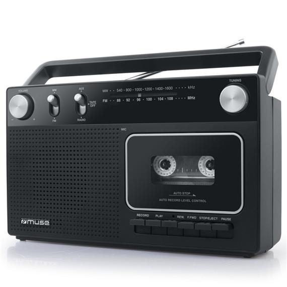 MUSE M-152 RC RADIO AM/FM CON CASSETTE