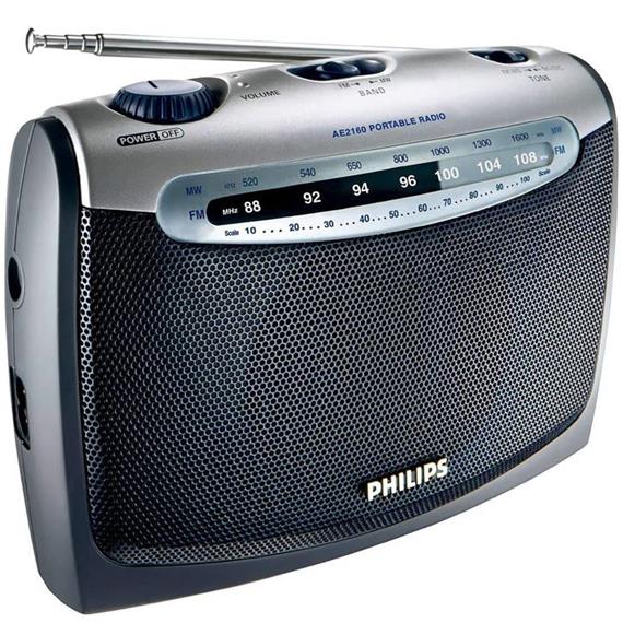 PHILIPS AE2160 RADIO AM/FM PILA Y CORRIENTE