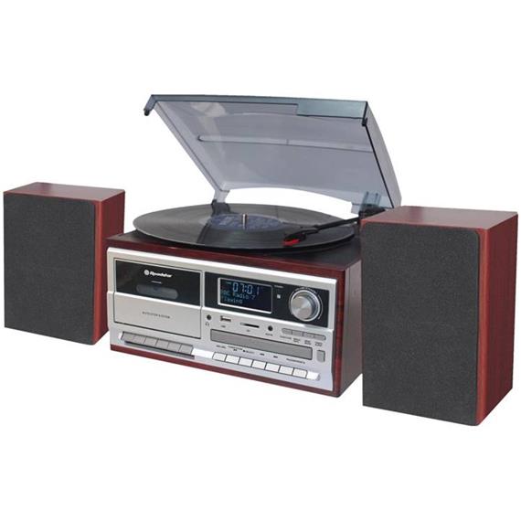 ROADSTAR HIF-8892EBT BLUETOOTH EQUIPO RETRO CON CD Y CINTA