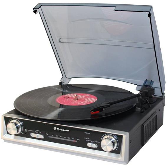 ROADSTAR TTR-8634 Tocadiscos con Radio FM