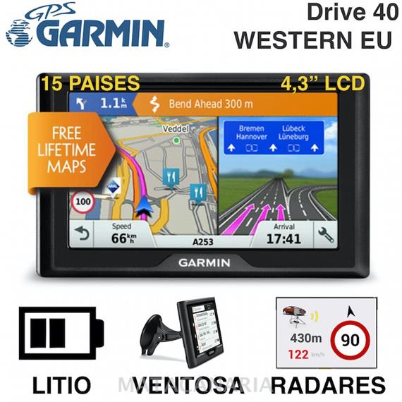 GARMIN DRIVE 40 WESTERN EUROPE 1956-2C