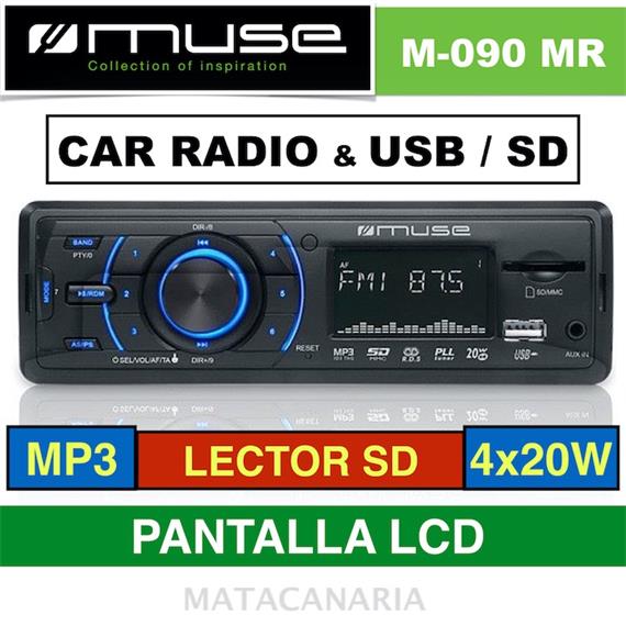 MUSE M-090MR AUTORRADIO