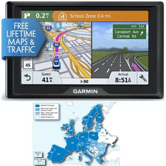 GARMIN DRIVE 61 EUROPE (45 PAISES)