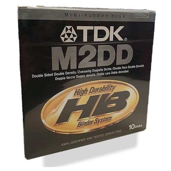 TDK M2DD Mini Floppy Disk 5 1/4 (Pack de 10)