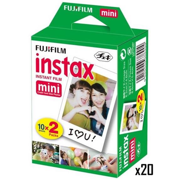 FUJIFILM Papel Fotográfico INSTAX MINI BIPACK (2X10)