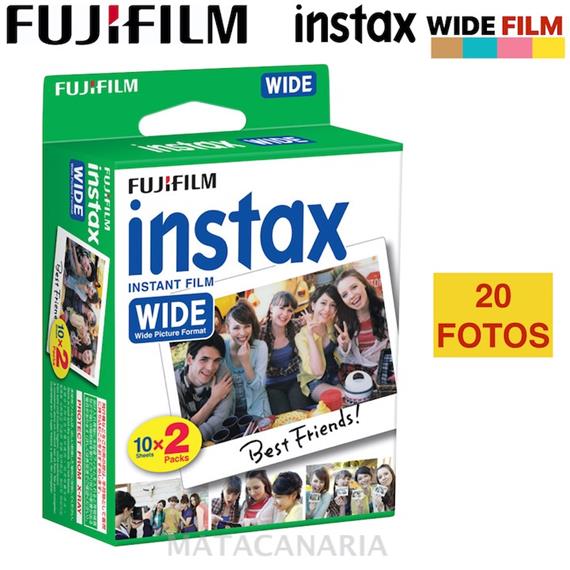 FUJI INSTAX WIDE BIPACK (2X10)