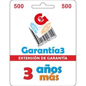 BC EXT. GARANTÍA 3 AÑOS G3ES-500