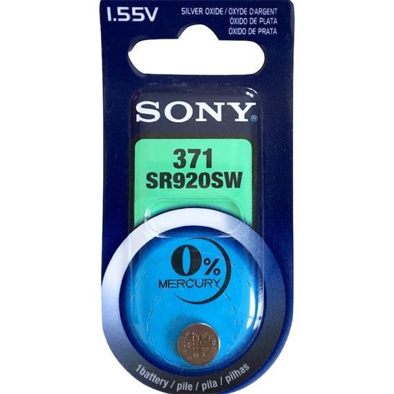 SONY SR920SW371 BATERIA SILVER OXIDO 1.55V