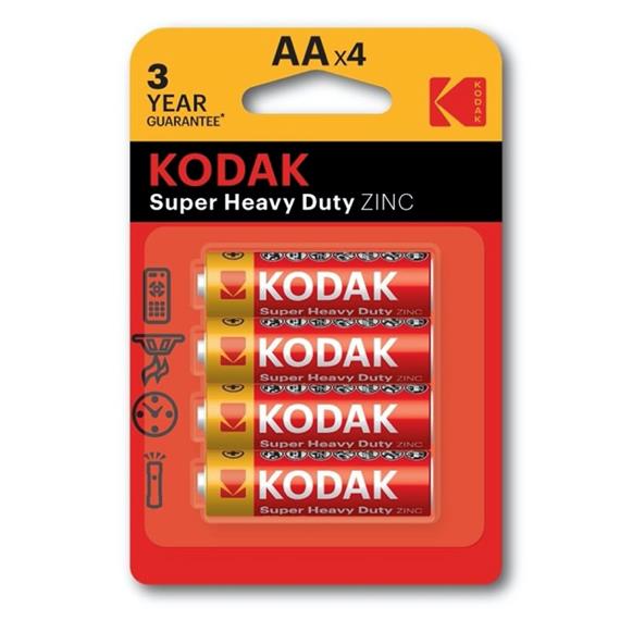 KODAK R6 AA ZINC 4 UNDS (30951044)