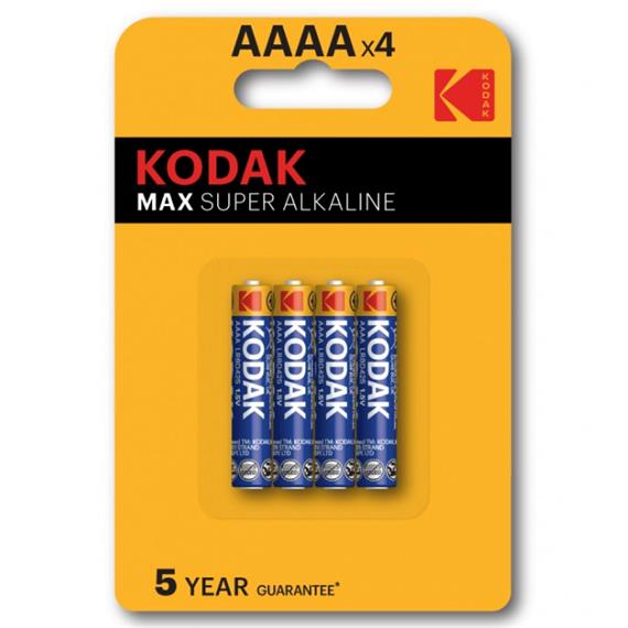 KODAK LR-61 AAAA Alcalina 4 Unidades (30419124)