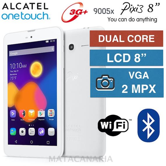 ALCATEL 9005X PIXI 3 (8) 3G WHITE