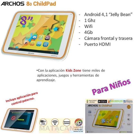 ARCHOS 502419 80 CHILD PAD II