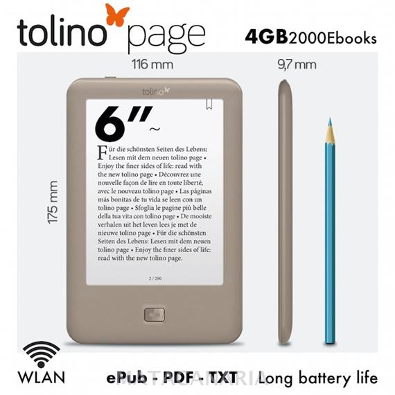 TOLINO PAGE E-BOOK READER