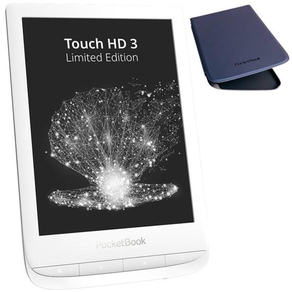 POCKETBOOK TOUCH HD3 WHITE LIMITED EDITION (INCL. FUNDA)