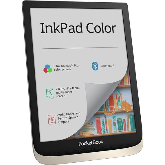 POCKETBOOK INKPAD COLOR 7.8" BLUETOOTH MOON SILVER