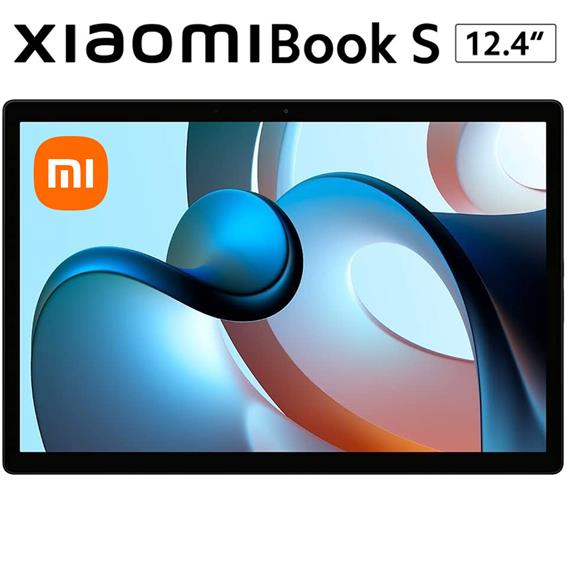 Xiaomi Book S 12.4" Snapdragon™ 8cx Gen 2 8GB 256GB Win 11 Gris Oscuro